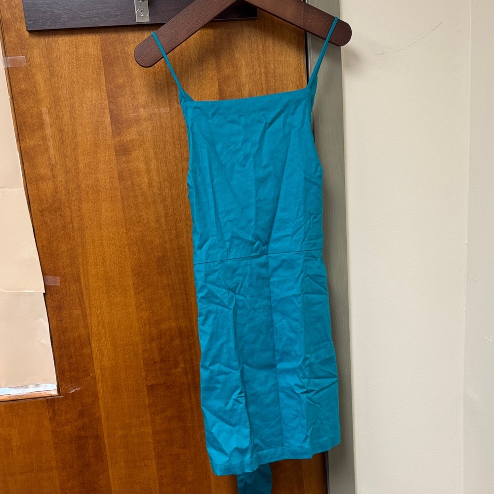 Banana Republic Turquoise Mini Dress